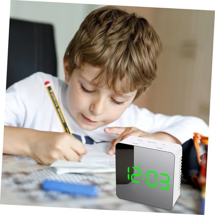3 Pi ces Miroir R veil Num rique R veil lectrique R veil Miroir