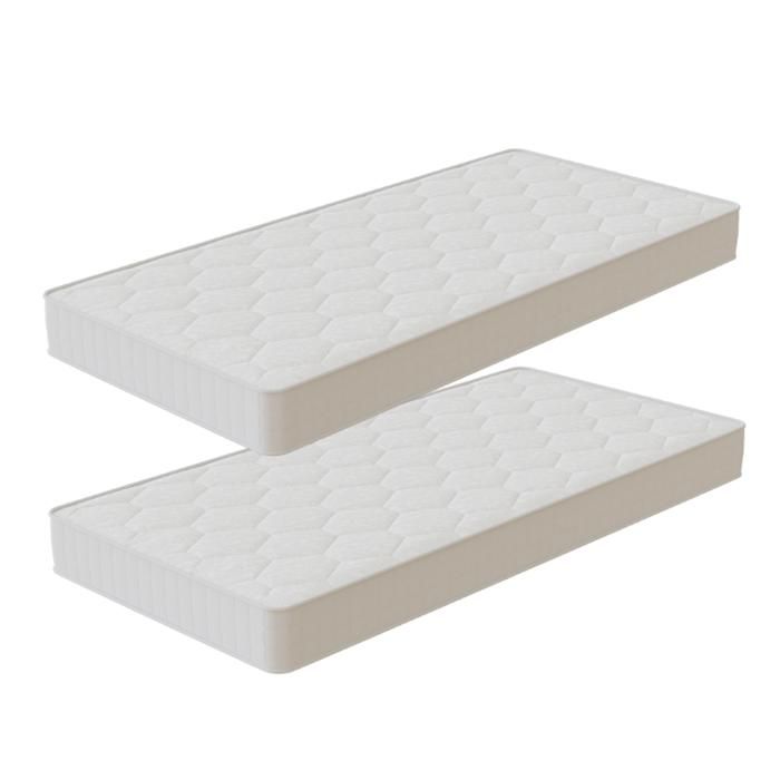 Lot De 2 Matelas 90x190null