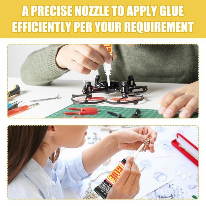 36 Pièces Colle Forte,3G Super Glue,Colle Instantanée Haute Résistance ...