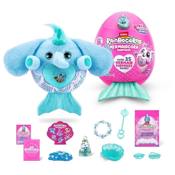 Œuf De Pâques Surprise Géant - 5 Jouets Incluant Une Peluche - Pas De Chocolat - Cadeau Durable Pour Enfant