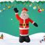 240cm Pere Noel Gonflable Decoration Lumineux Fete Noel Pompe Electrique Interieur Et Exterieur Bo16156 Achat Vente Personnages Et Animaux Cdiscount