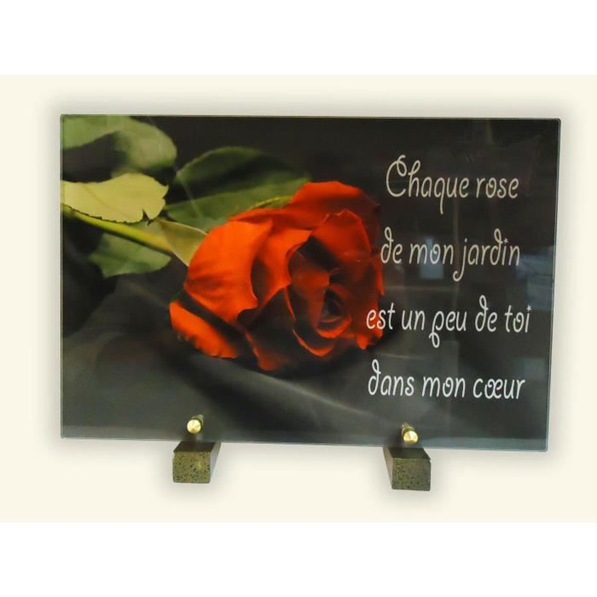 lettre pour plaque funéraire