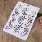 BRAND Modèle réutilisable en plastique souple Stencil Spray Paint Mold mur Décor des meubles G WTX70331484G_1904 blanc