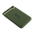 Disque dur Externe TRANSCEND StoreJet 25M3 - 2 To - USB 3.1 Gen 1 - AES 256 bits - Gris de fer