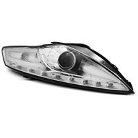 Paire de feux phares Ford Mondeo 07-10 Daylight led chrome (O52)