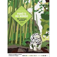 Livre - coloriages mystères forêts du monde