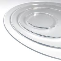 Plaque plexiglass ronde avec choix de l'épaisseur 95 cm (950 mm) 4 Mm