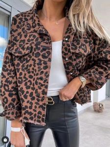 Veste longue leopard femme online