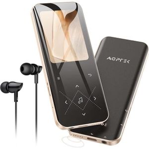 LECTEUR MP3 AGPTEK 64Go MP3 Bluetooth 5.3 avec Haut-Parleur, 2