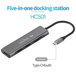 AUTRE PERIPHERIQUE USB  Hc501 - Répartiteur USB-C Type C 3.1 HUB à 3 ports