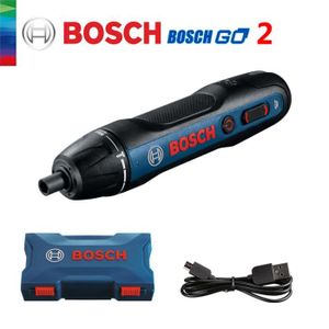 TOURNEVIS GO2 Set1 - Bosch Go 2 tournevis électrique Recharg