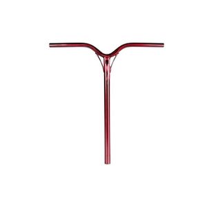 T-BARRE Guidon Trottinette ETHIC DTC Dynasty v2 Bar Rouge Transparent 620mm