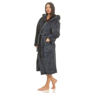 Robe De Chambre Homme Avec Capuche Achat Vente Pas Cher