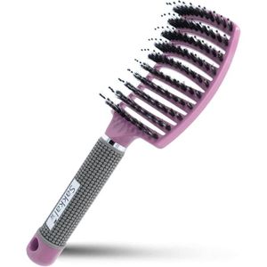 BROSSE - PEIGNE Brosse Cheveux pour Femme bouclés enfants anti frisottis Tous Afro Séchage Longs Epais Fins demelante brosses secs brosses secs