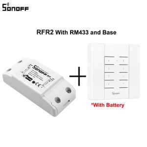 ÉMETTEUR - ACTIONNEUR  Base RFR2 RM433 - Commutateur Wifi Itead Rf R2 433