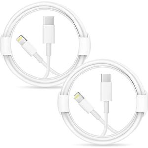 CÂBLE TÉLÉPHONE Lot de 2 Cable USB C vers Lightning certifié Apple