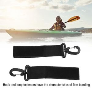 PLANCHE DE SURF Crochet de pagaie pour planche de surf FYDUN - Noir - Attaches auto-agrippantes - Flexible et durable