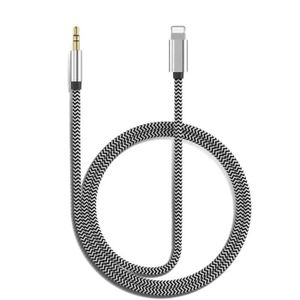Ineck - INECK - Cable auxiliaire voiture iPhone, AUX Male a Lightning Cable  Jack 3,5 mm Fiche Audio Stereo - Câble antenne - Rue du Commerce