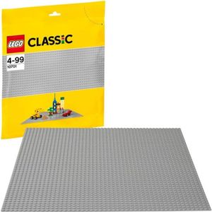 ASSEMBLAGE CONSTRUCTION LEGO® Classic 10701 La Plaque de Base Grise, 48x48