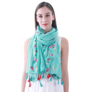 Echarpe turquoise femme Clearance