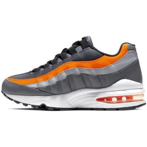 BASKET Basket Nike AIR MAX 95 Junior - Gris, Orange - Tige en synthétique et en mesh - Amorti optimal