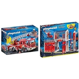 Acheter Playmobil 5663 Caserne de pompiers transportable (juin