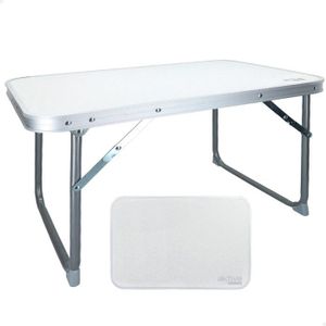 TABLE DE CAMPING AKTIVE Camping - Table Pliante Table Basse Blanche
