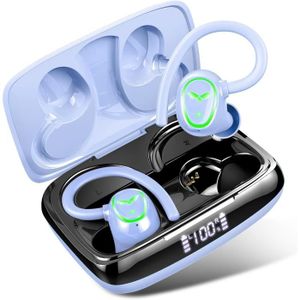 CASQUE - ÉCOUTEURS Ecouteurs Bluetooth Sans Fil Sport, 2023 Écouteurs