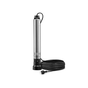 Hecht 3520 Pompe de puits immerg/é profond profondeur 55m 1000W 5200L//h c/âble 20m 12kg