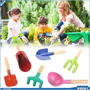 JARDINAGE - BROUETTE Outil de jardinage pour enfants, culture de plantes, outils de pelletage du sol, jouets de jardinage en plein air