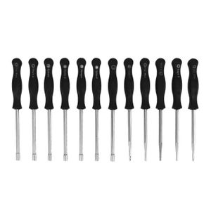 Kit D'outils De Réglage De Carburateur 2 Temps – 10 Outils (cannelé, D, Pac Man…) – Compatible Echo, Husqvarna, Poulan, Ryobi… – Sac De Transport Inclus