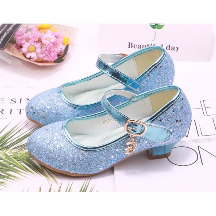 Chaussures deguisement reine des neiges sale