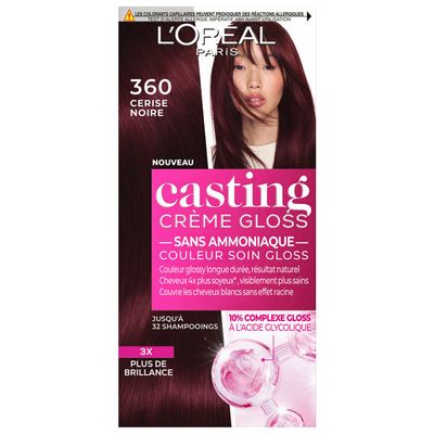 Coloration CASTING CREME GLOSS L'Oréal - Nuance 316 Prune Exquise - Neuf - Fabriqué En France