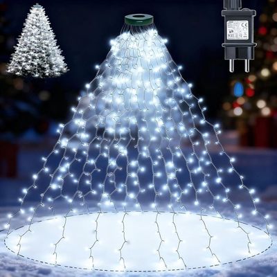 Guirlande Lumineuse Sapin Noel,2M X 16 Guirlandes Chaîne Lumineuse 400