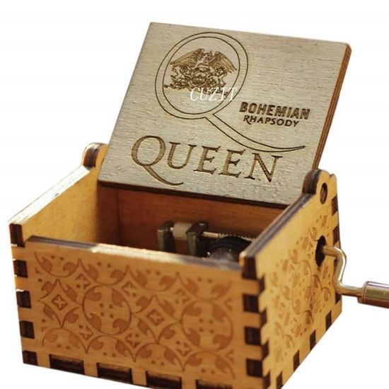 Queen Musikbox - Bohemian Rhapsody Spieluhr Mit Handkurbel