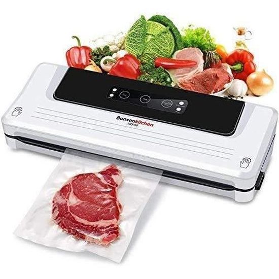Machine Sous Vide Alimentaire 4 en 1 Bonsenkitchen Y Compris Sacs et
