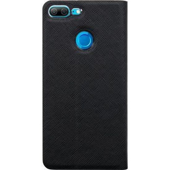 Coque Cuir Magnétique Pour Huawei Honor 9 Lite / P Smart 2018 - Avec Portes-cartes - Support Intégré - Bleu Marine - 13