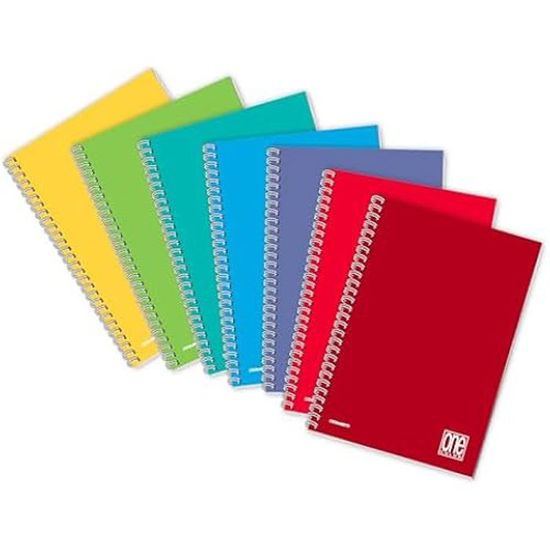 Cuadernos Con Espiral MSTONAL - Paquete De 3 Cuadernos Pequeños En Espiral A6 Con Rayas Universitarias De 4.3 X 5.7 Pulgadas, 100 G/m² A Rayas Universitarias De 7 Mm, 80 Hojas/160 Páginas