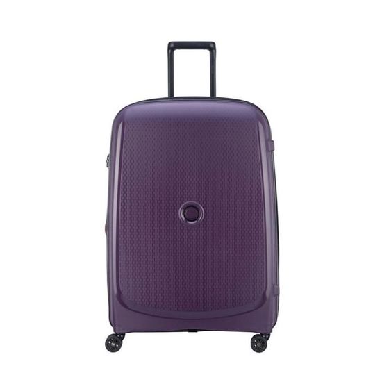 Valise Grande Taille Delsey Paris Meteor - 78x50x33 Cm 111L - Rigide Extensible Bleu Foncé