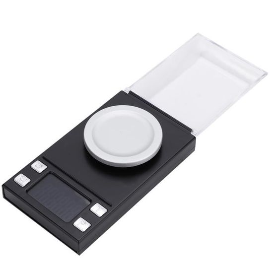 Balance De Précision Portable 50g / 0.001g (1mg) - Écran Rétroéclairé - Pour Bijoux, Poudre, Pharmacie