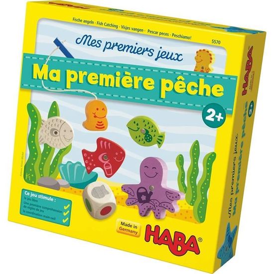Haba Mes Premiers Jeux Ma Premiere Peche Peche A La Ligne 2 Ans Et Plus 5570 Cdiscount Jeux Jouets