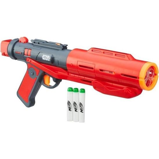 Blaster jouet - HASBRO - Nerf Star Wars Rogue One - Rouge - Garçon - 6 ans
