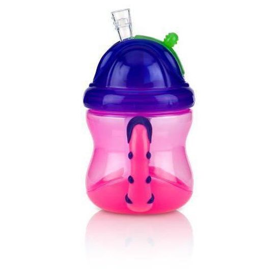 Nuby Flip N Sip Verre Anti Renversement Avec Poignees 240ml Cdiscount Puericulture Eveil Bebe