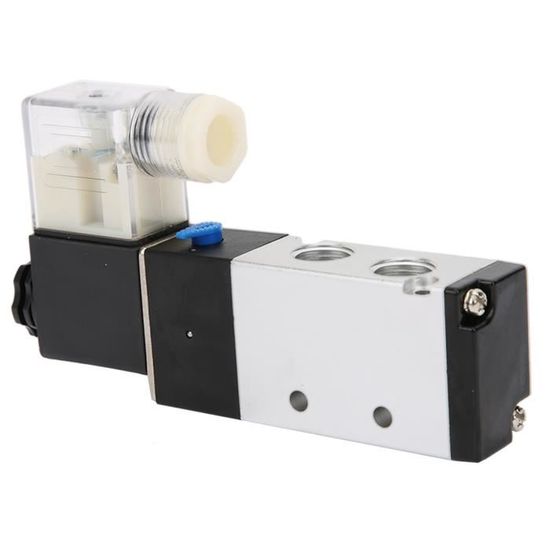 Électrovanne Pneumatique 4V210-08 5/2, 24V DC - Distributeur 5 Voies 2 Positions - CHUKA
