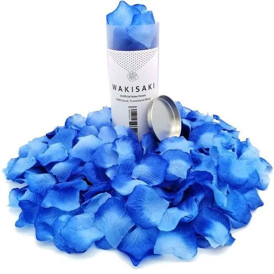 1000 Faux Pétales De Roses Artificielles Et 24 Bougies