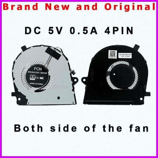 Ventilador de CPU para Dell Inspiron 15-3567, Ventilador Dell Inspiron