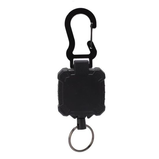 Porte-clés Amovible Avec Clip Ceinture - Acier Inoxydable Résistant - Anti-perte Pour Voiture, Maison