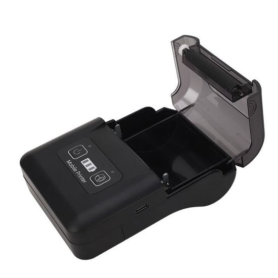 Imprimante thermique portable Imprimante Thermique Batterie Intégrée 58mm  Papier D'impression informatique imprimante