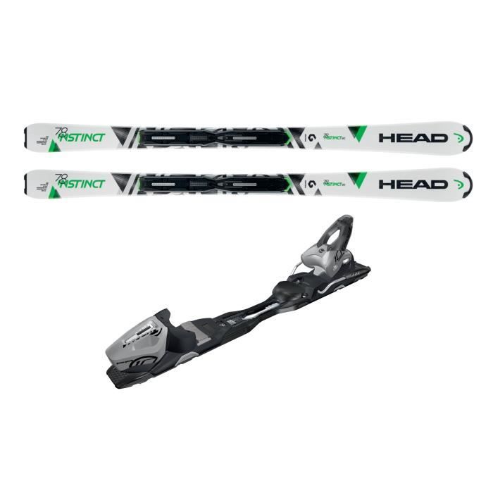 HEAD Skis Instinct 78 Fixations PR10 Cdiscount Sport