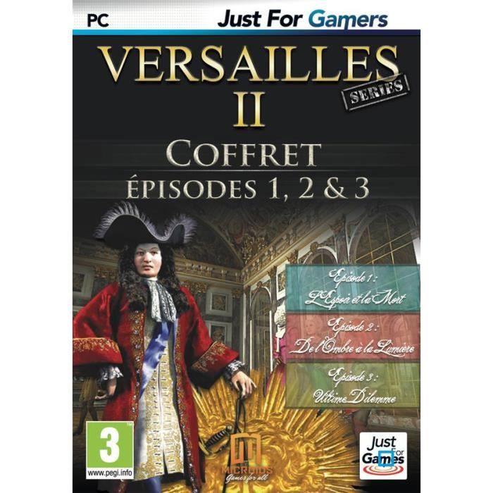 Just For Games Versailles 2 Series 1+2+3 / Jeu PC